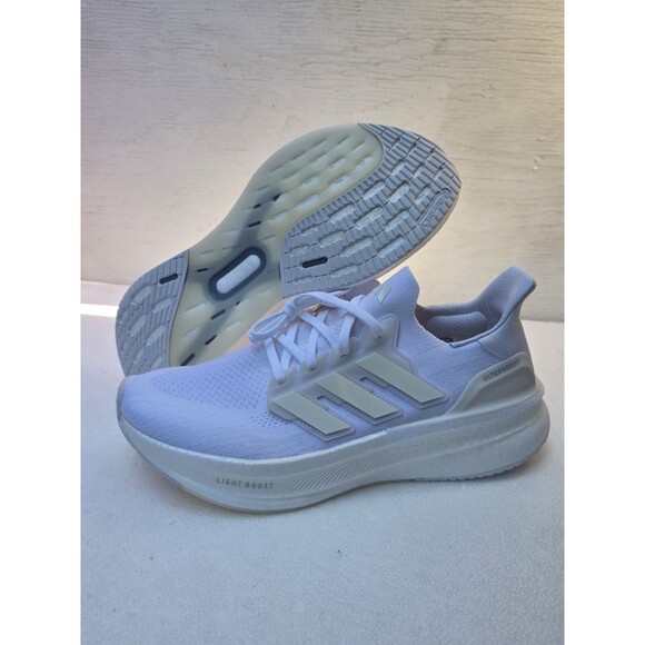 New Adidas Ultraboost 5 Triple White Running Shoes Light Boost Women's 11 ID8848 - Picture 2 of 11